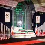 مراسم رسمی ادای احترام شخصیت‌های جهان به پیکر آقای شهید ایران